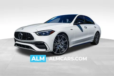 White 2024 Mercedes-Benz C-Class C 43 AMG for sale in Marietta, GA