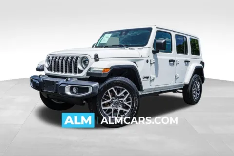 White 2025 Jeep Wrangler Sahara for sale in Marietta, GA