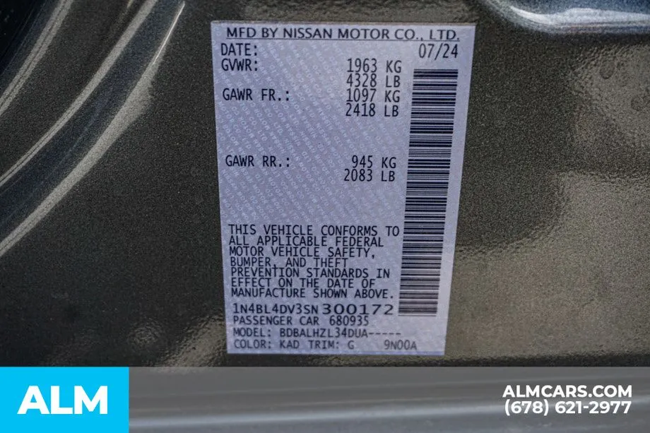 2025 Nissan Altima SV - Photo 55