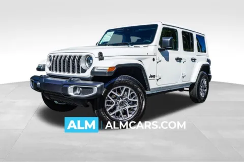 White 2025 Jeep Wrangler Sahara for sale in Marietta, GA