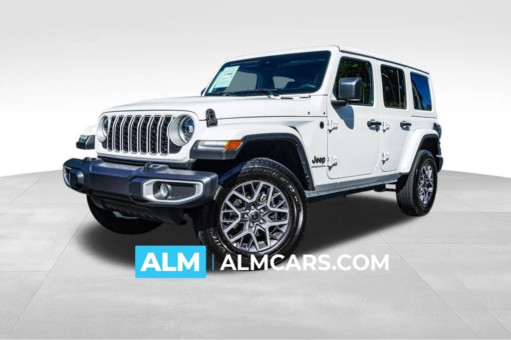 White 2025 Jeep Wrangler Sahara for sale in Marietta, GA