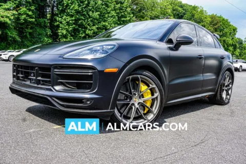 Blue 2023 Porsche Cayenne Coupe Turbo GT for sale in Marietta, GA