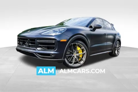 Blue 2023 Porsche Cayenne Coupe Turbo GT for sale in Marietta, GA