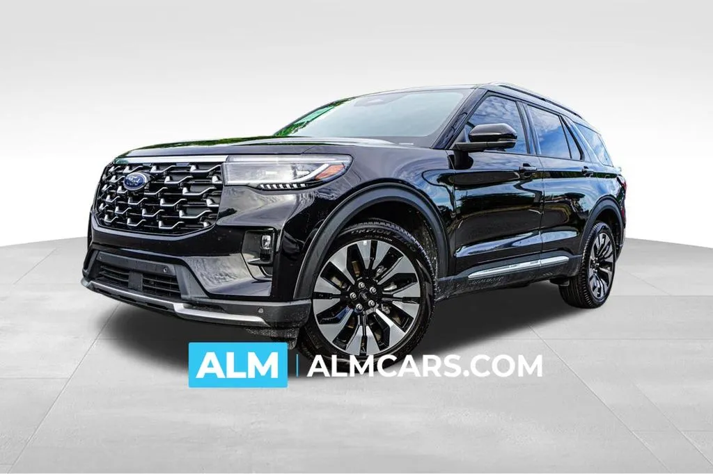 Black 2026 Ford Explorer Platinum for sale in Marietta, GA