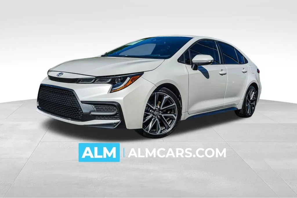 White 2020 Toyota Corolla XSE for sale in Marietta, GA