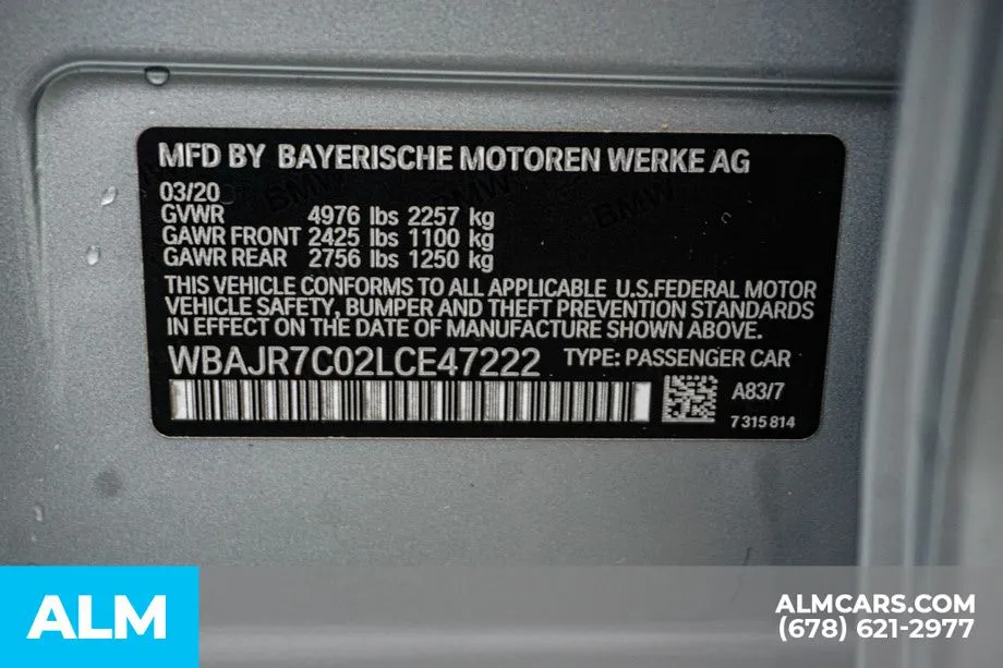 2020 BMW 5 Series 530i - Photo 61