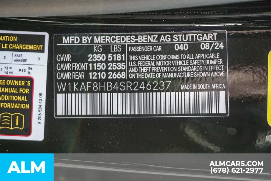 2025 Mercedes-Benz C-Class Sedan AMG C43 - Photo 63