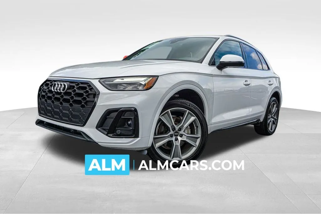 White 2025 Audi Q5 45 S line Premium for sale in Marietta, GA