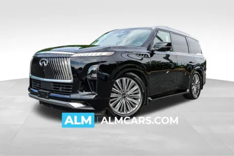Black 2025 INFINITI QX80 LUXE for sale in Marietta, GA