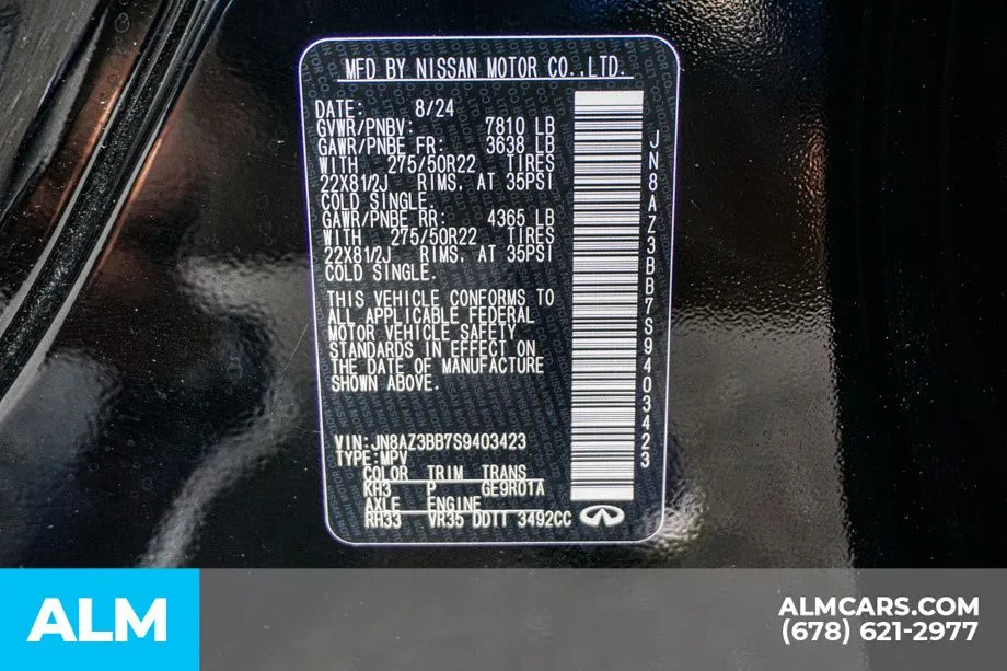 2025 INFINITI QX80 Luxe 4WD - Photo 67