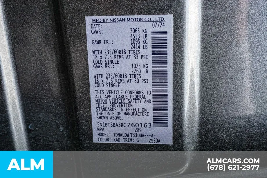 2024 Nissan Rogue SV - Photo 56