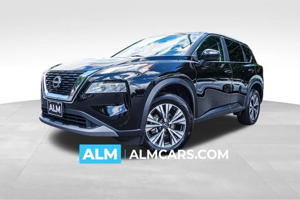 Black 2023 Nissan Rogue SV for sale in Marietta, GA