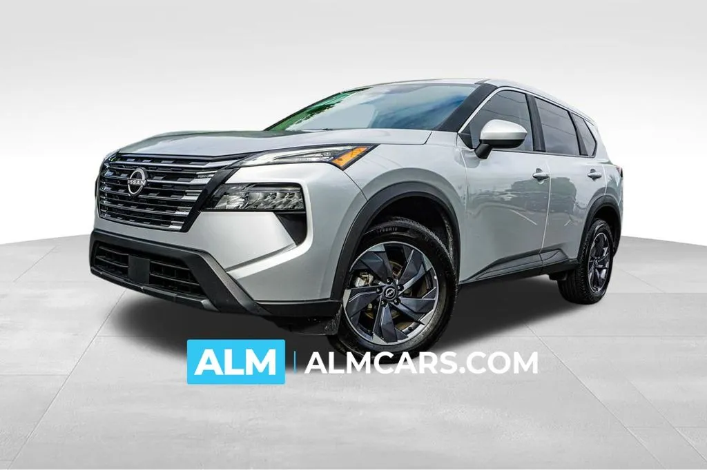 Silver 2025 Nissan Rogue SV for sale in Marietta, GA
