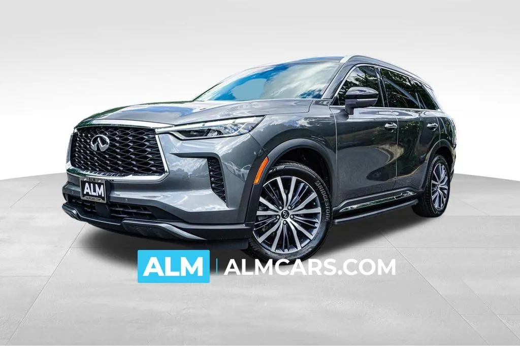 Gray 2024 INFINITI QX60 Sensory for sale in Marietta, GA