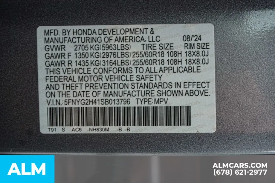 2025 Honda Pilot EX-L - Photo 63