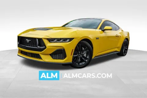 Yellow 2024 Ford Mustang GT for sale in Marietta, GA