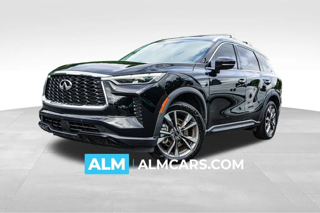 Black 2024 INFINITI QX60 LUXE for sale in Marietta, GA