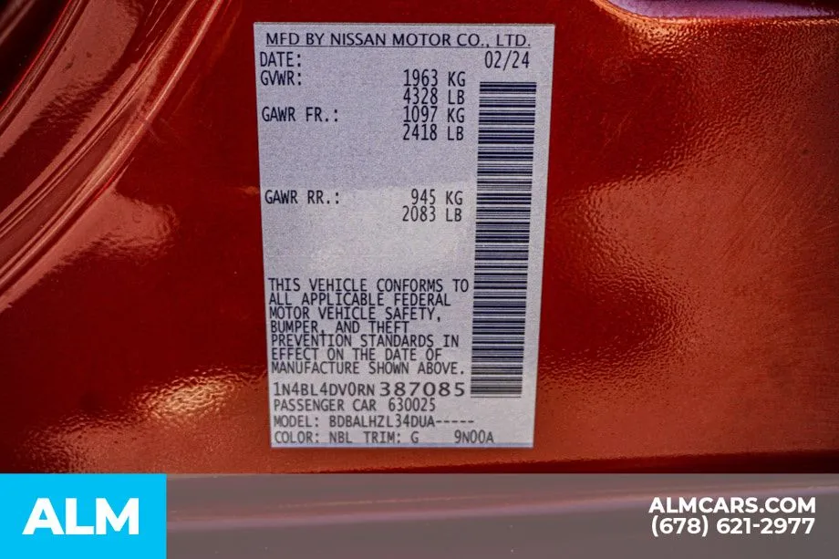 2024 Nissan Altima SV - Photo 54