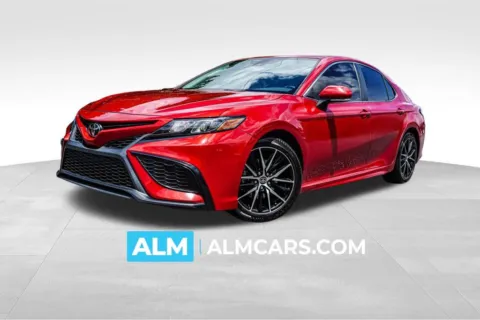 Red 2022 Toyota Camry SE for sale in Marietta, GA