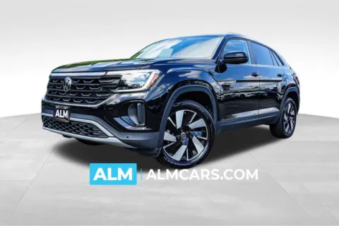 Black 2025 Volkswagen Atlas Cross Sport 2.0T SE w/Technology for sale in Marietta, GA