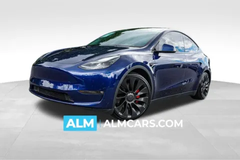 Blue 2023 Tesla Model Y Performance for sale in Marietta, GA