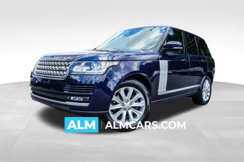 Blue 2015 Land Rover Range Rover 3.0L V6 Supercharged HSE for sale in Marietta, GA