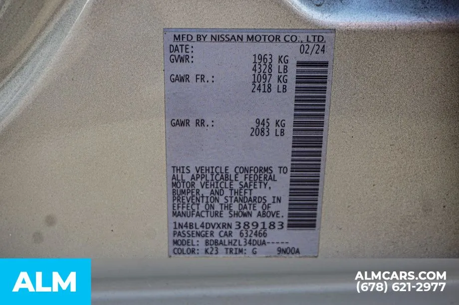 2024 Nissan Altima SV - Photo 54