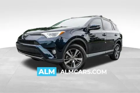 Green 2017 Toyota RAV4 XLE for sale in Marietta, GA