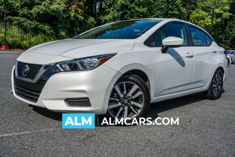White 2022 Nissan Versa 1.6 SV for sale in Marietta, GA