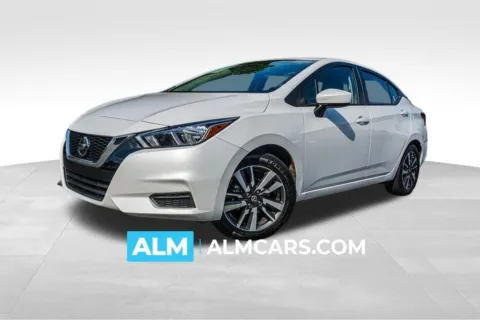 White 2022 Nissan Versa 1.6 SV for sale in Marietta, GA