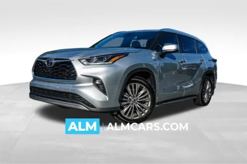 Silver 2021 Toyota Highlander Platinum for sale in Marietta, GA