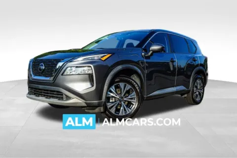 Gray 2021 Nissan Rogue SV for sale in Marietta, GA