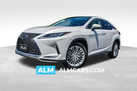 White 2021 Lexus RX 450h for sale in Marietta, GA