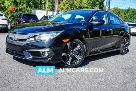 Black 2016 Honda Civic Touring for sale in Marietta, GA