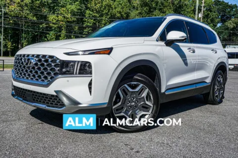 White 2023 Hyundai Santa Fe Plug-In Hybrid Limited for sale in Marietta, GA