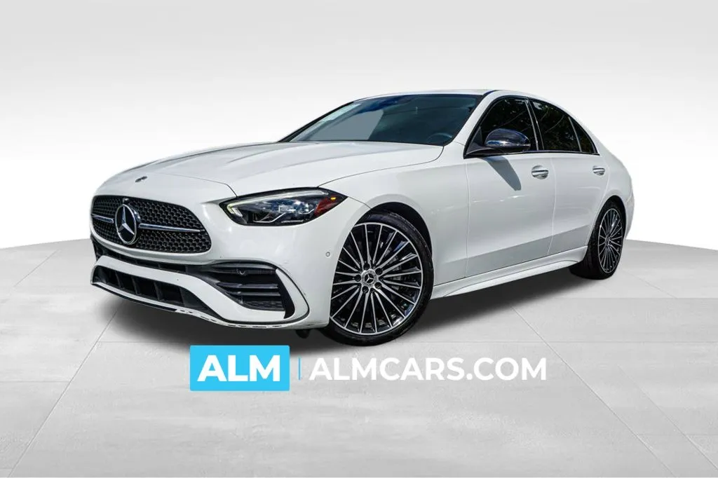 White 2022 Mercedes-Benz C-Class C 300 for sale in Marietta, GA