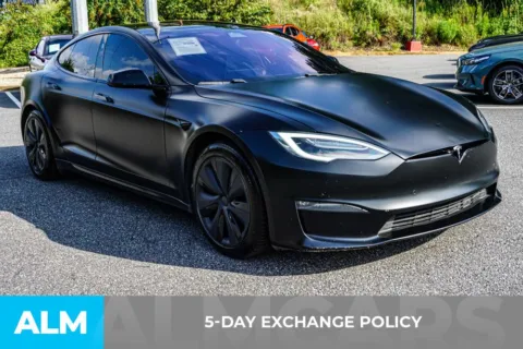 Another view of 2021 Tesla Model S Plaid for sale in Marietta, GA at ALM Marietta