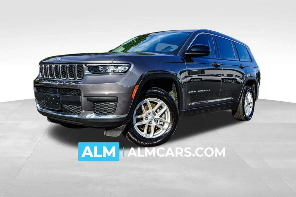 Gray 2023 Jeep Grand Cherokee L Laredo for sale in Marietta, GA