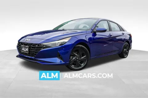 Blue 2023 Hyundai Elantra Hybrid Blue for sale in Marietta, GA