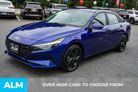 Photos of 2023 Hyundai Elantra Hybrid Blue for sale in Marietta, GA at ALM Marietta