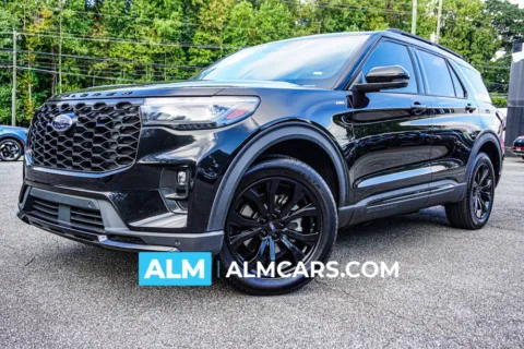 Black 2025 Ford Explorer ST-Line for sale in Marietta, GA