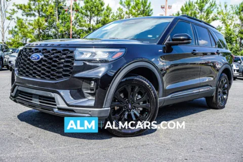 Black 2025 Ford Explorer ST-Line for sale in Marietta, GA