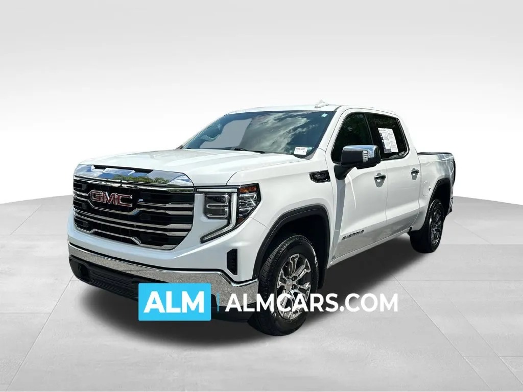 White 2025 GMC Sierra 1500 SLT for sale in Marietta, GA