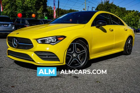 Yellow 2022 Mercedes-Benz CLA 250 for sale in Marietta, GA