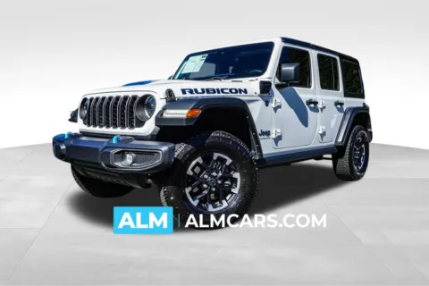 White 2024 Jeep Wrangler Rubicon 4xe for sale in Marietta, GA