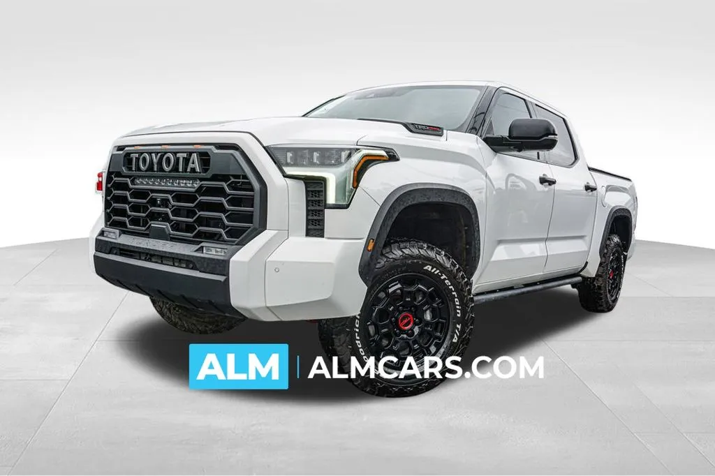 White 2022 Toyota Tundra Hybrid TRD Pro for sale in Marietta, GA