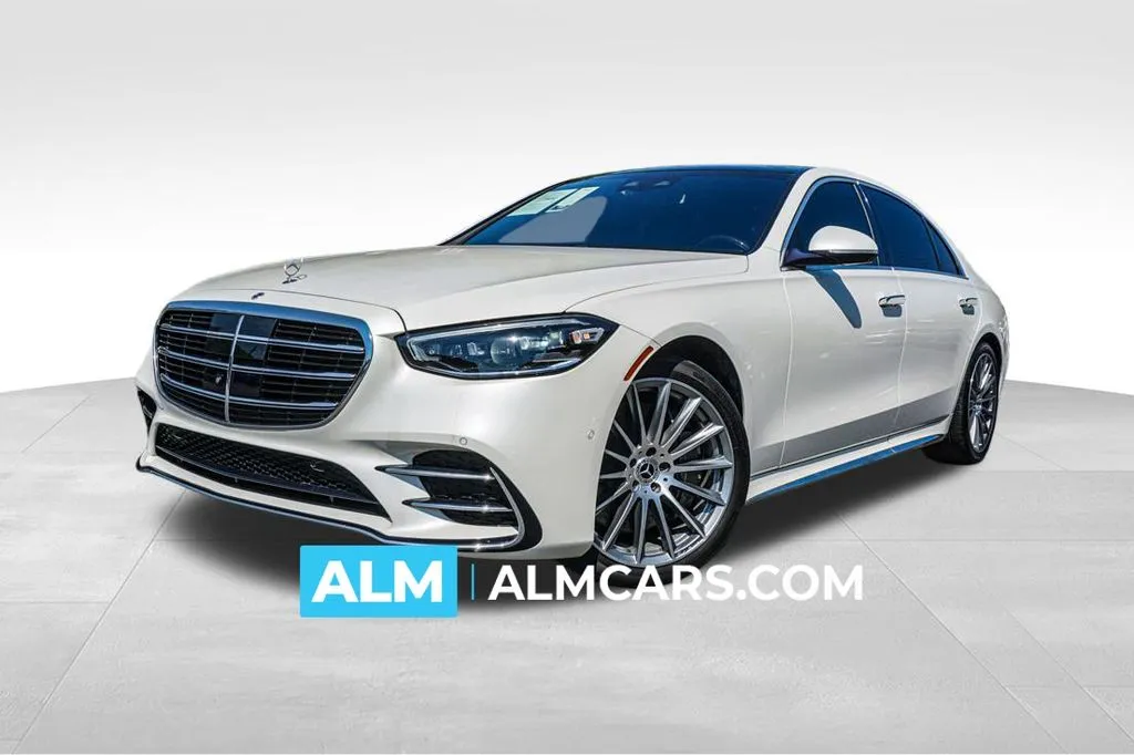 White 2021 Mercedes-Benz S-Class S 580 for sale in Marietta, GA
