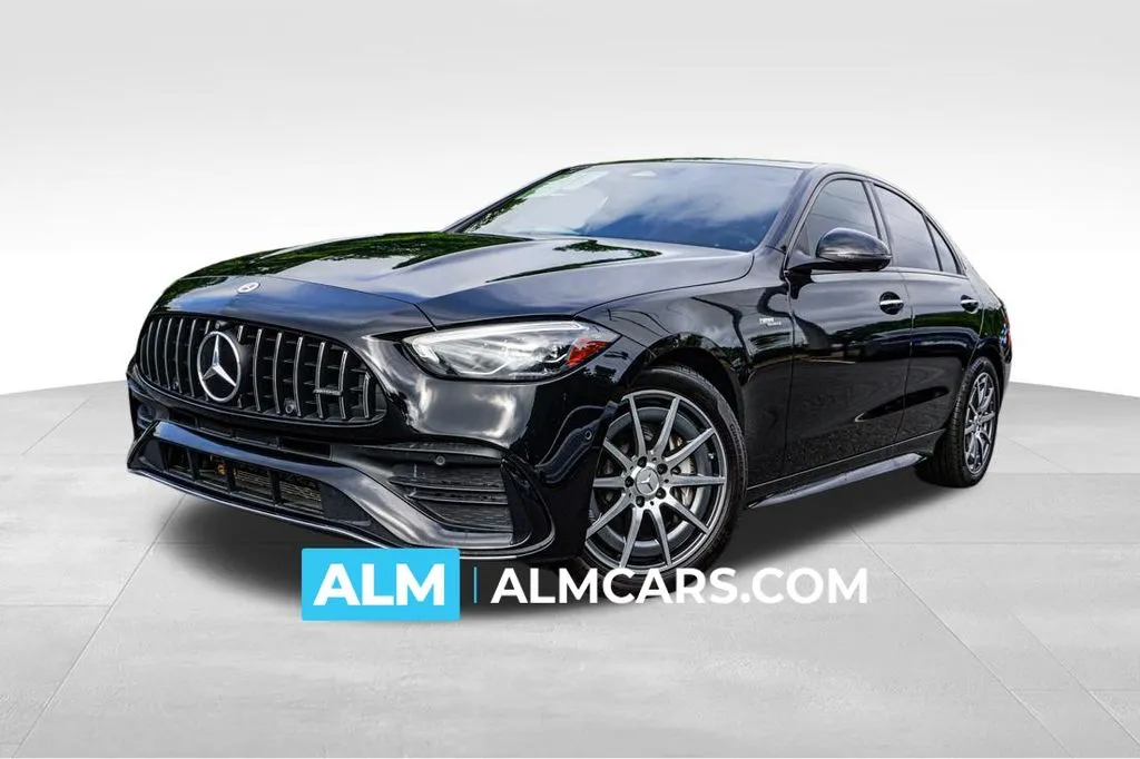 Black 2023 Mercedes-Benz C-Class C 43 AMG for sale in Marietta, GA