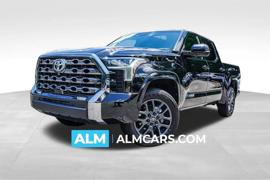 Black 2025 Toyota Tundra Platinum for sale in Marietta, GA