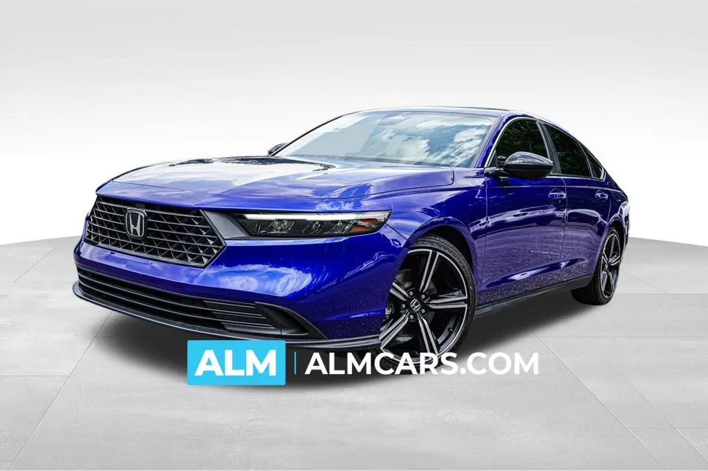 Blue 2023 Honda Accord Hybrid Sport for sale in Marietta, GA